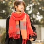 Khăn Choàng Nữ Len Cashmere